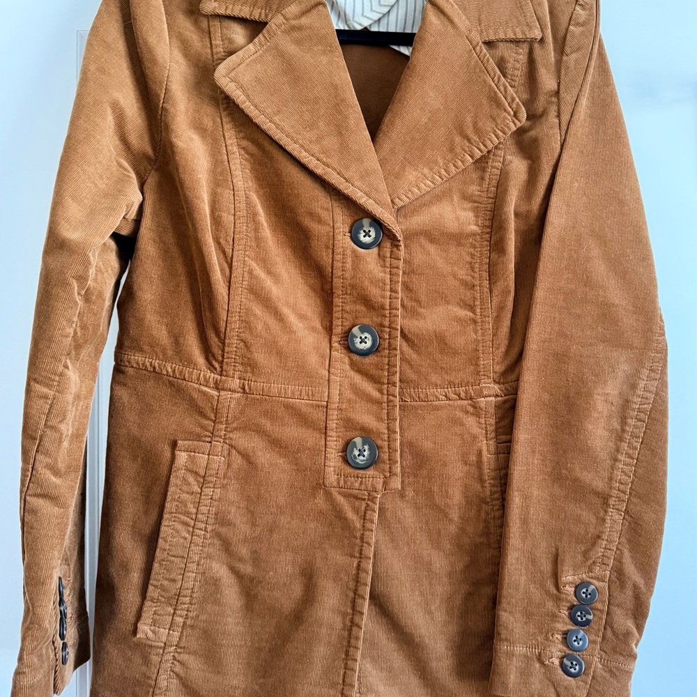 CAbi Brown Corduroy Blazer
